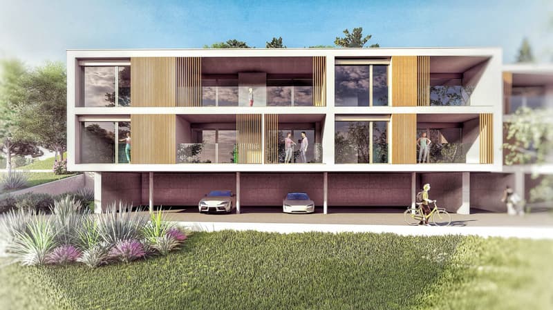 Nuovo appartamento 4.5 locali con giardino a Grancia (4)