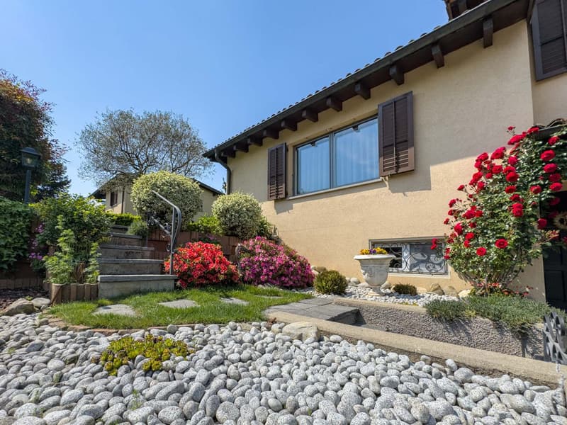 Elegante casa con giardino a Collina d’Oro (13)