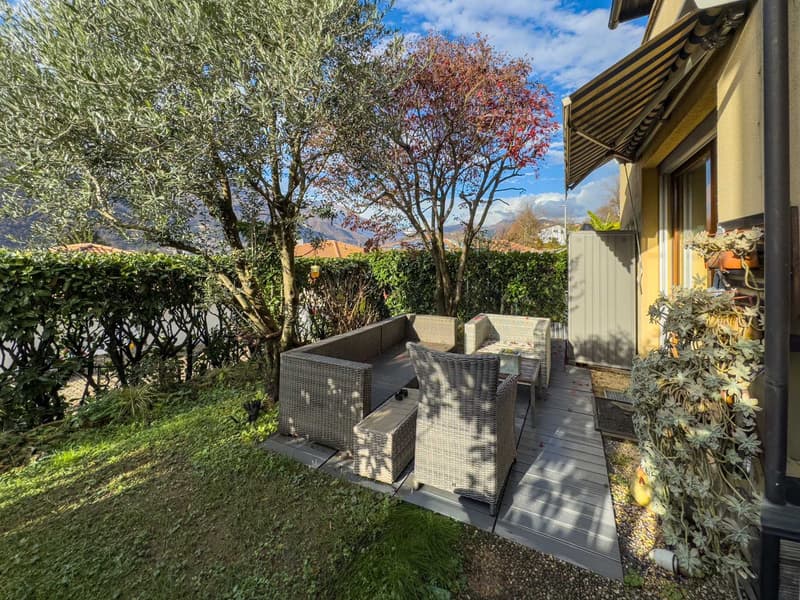 Casa a schiera con vista aperta a Vezia (5)