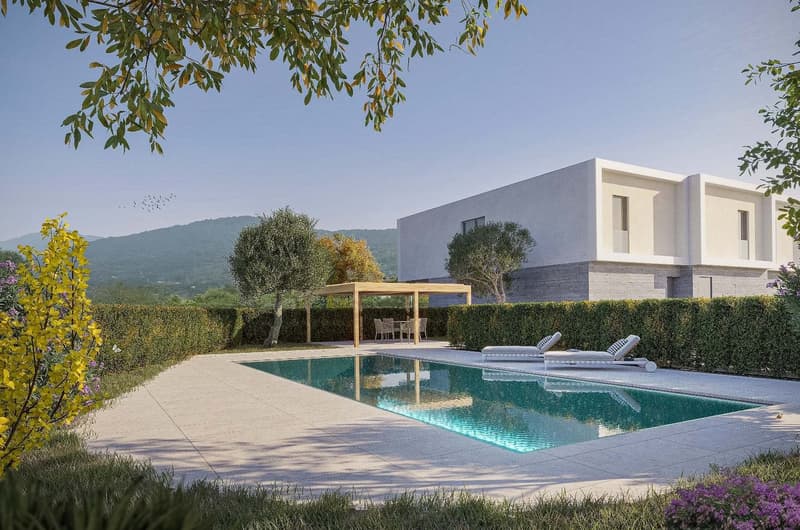 Moderna casa a schiera a Caslano a pochi passi dal lago (1)