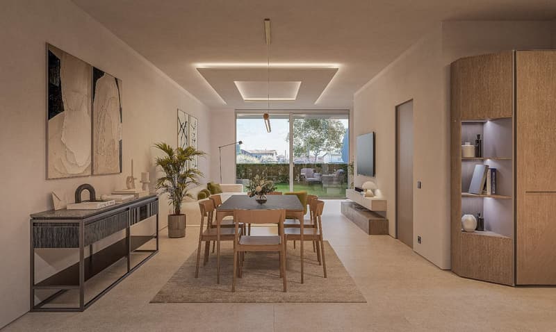 Moderna casa a schiera a Caslano a pochi passi dal lago (3)