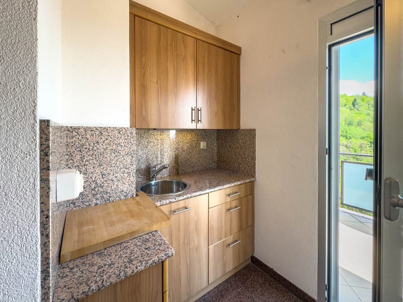 Casa con grande giardino nel verde a Sagno (6)