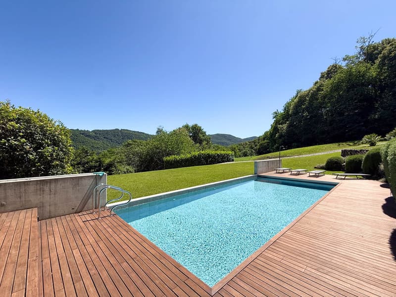 Appartamento con giardino, piscina, sauna e palestra a Montagnola (8)