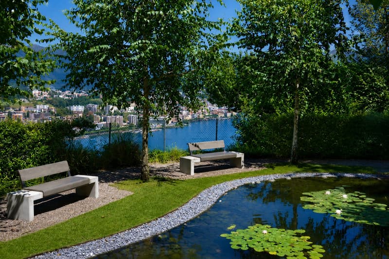 Splendido 4.5 locali di lusso vista lago a Paradiso (12)