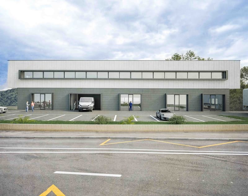 Edificio commerciale a Stabio (2)