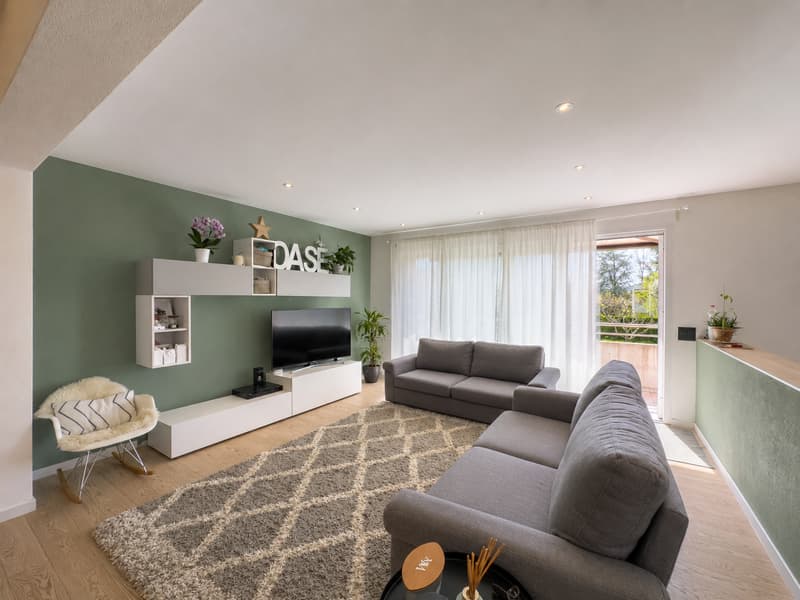 Casa bifamiliare con grande giardino a Morbio Inferiore (1)