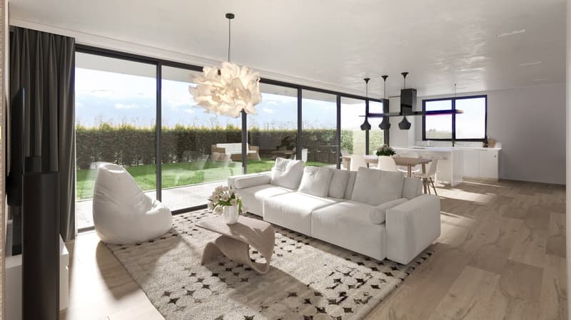 Esclusivo 3.5 locali a Gentilino-Collina d’Oro (3)
