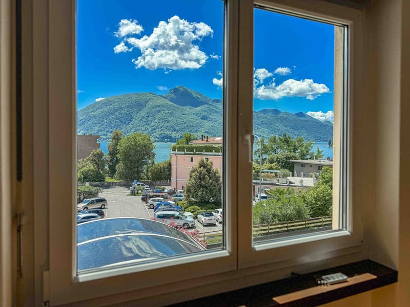 Appartamento 3.5 locali con parziale vista lago a Melide (7)