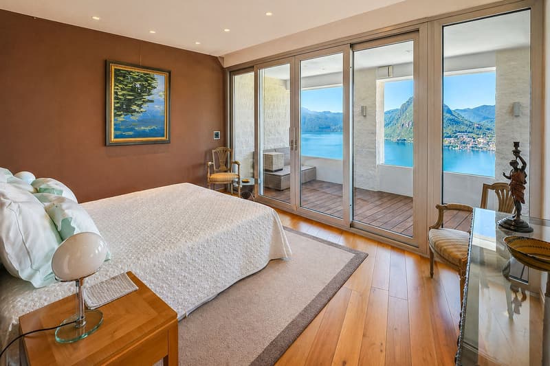 Appartamento duplex di lusso vista lago ad Aldesago (9)
