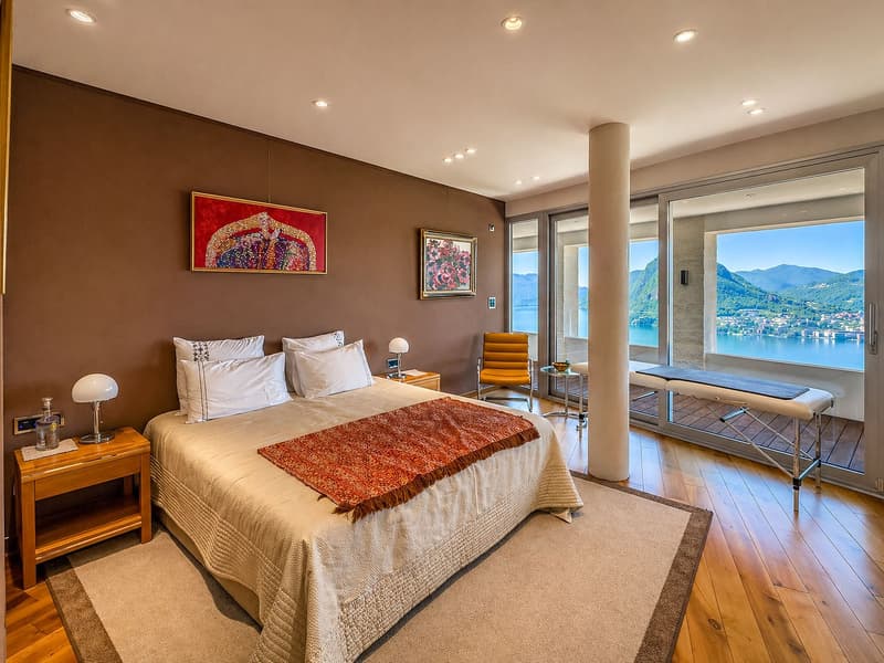 Appartamento duplex di lusso vista lago ad Aldesago (11)