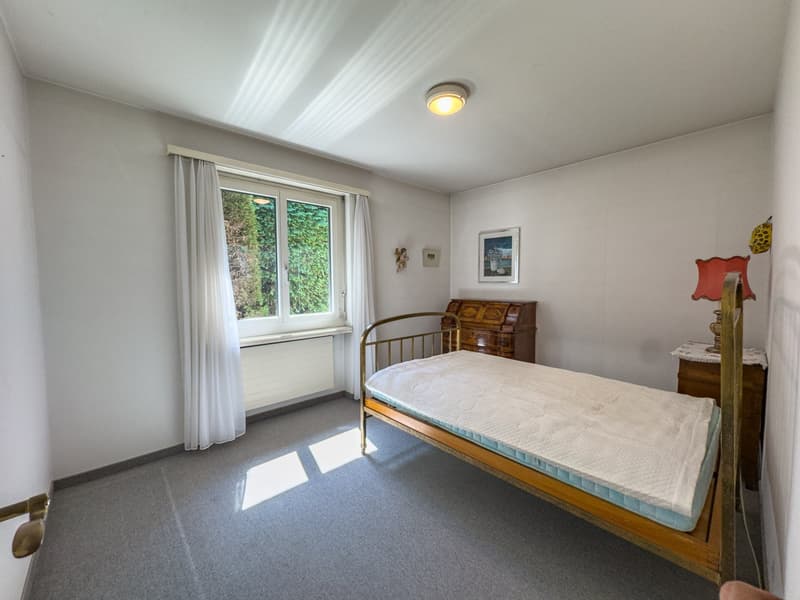 Villa con giardino e vista aperta sul golfo di Lugano a Carona (9)