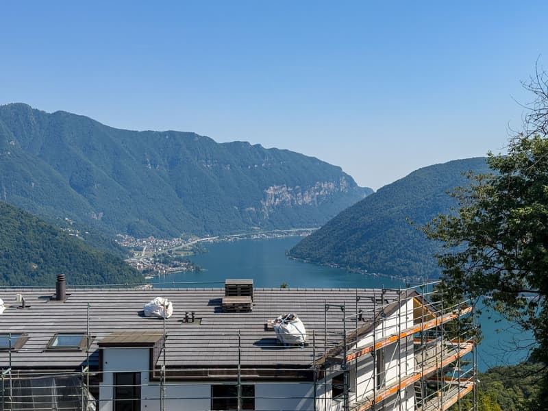 Casa unifamiliare vista lago a Carona (10)