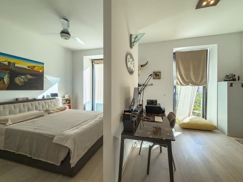 4.5 locali duplex in villa d’epoca a Castagnola (4)