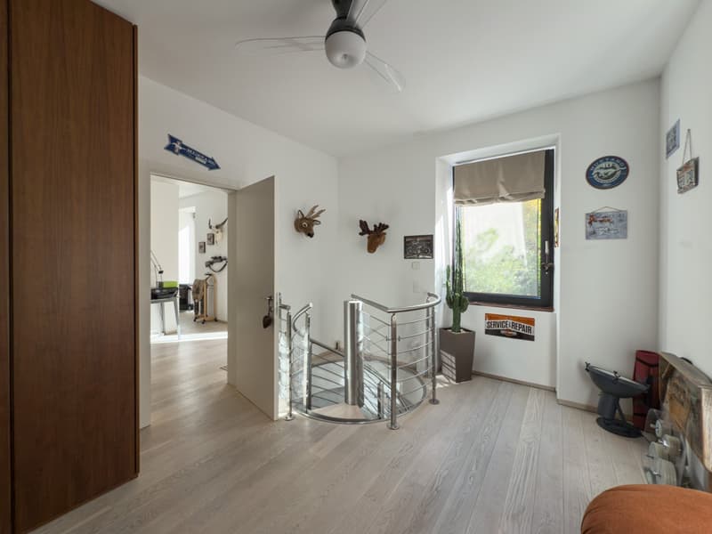 4.5 locali duplex in villa d’epoca a Castagnola (6)