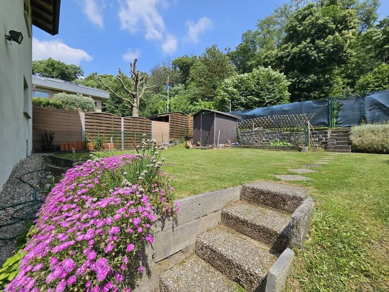 Casa gemella con giardino e locale hobby a Vezia (10)