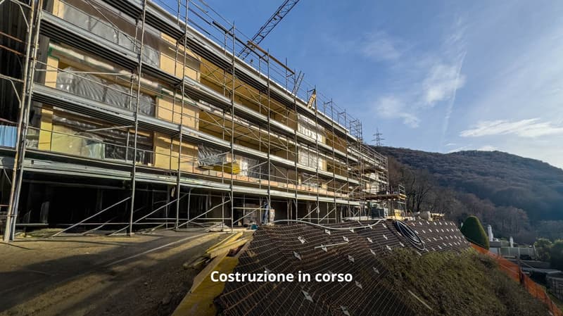 Moderno 2.5 locali all’ultimo piano a Grancia (1)