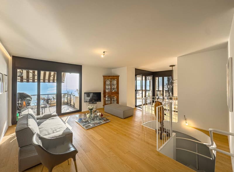 5.5 locali duplex vista lago a Castagnola (1)