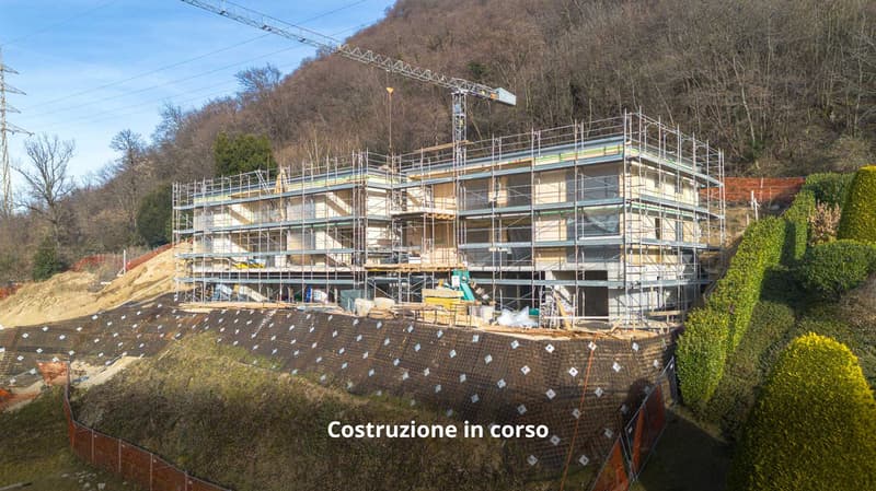 Nuovo appartamento 4.5 locali con giardino a Grancia (5)