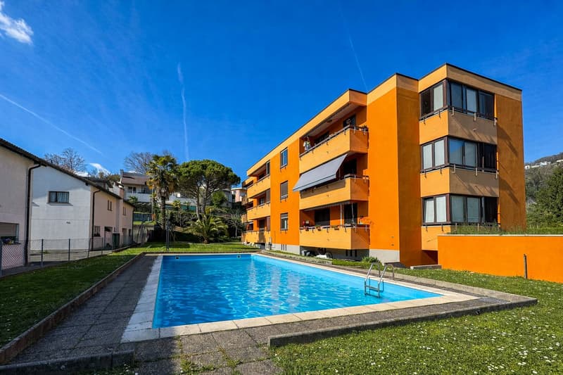 Appartamento 4.5 locali con piscina a Morbio Inferiore (1)