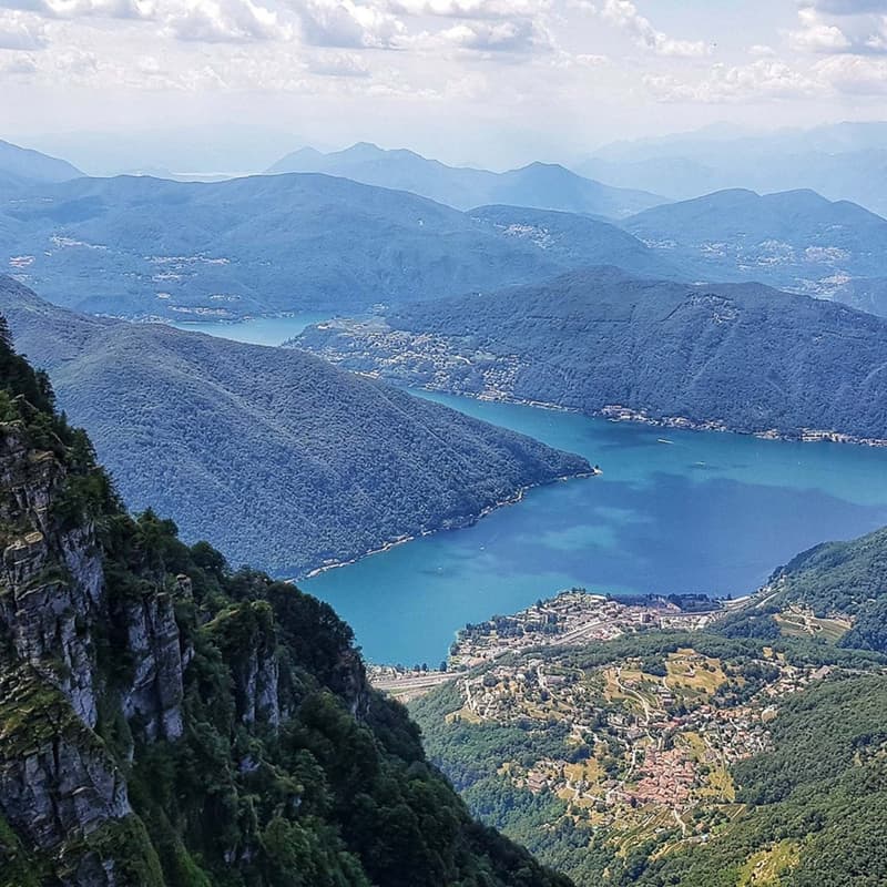 Appartamento vista lago con giardino a Capolago (6)