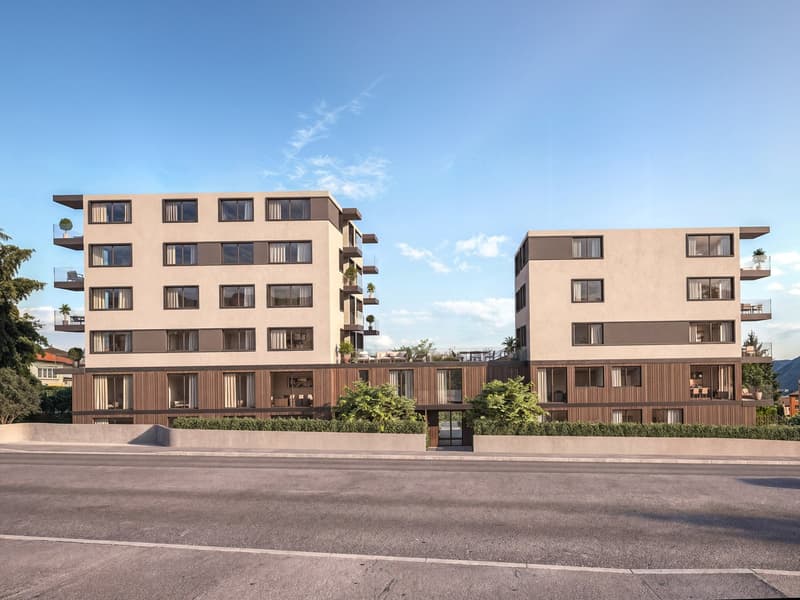 4.5 locali con giardino a Massagno (2)
