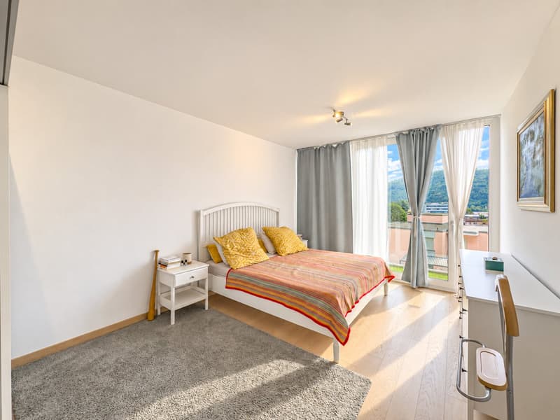 Casa a schiera con giardino ad Agno (4)