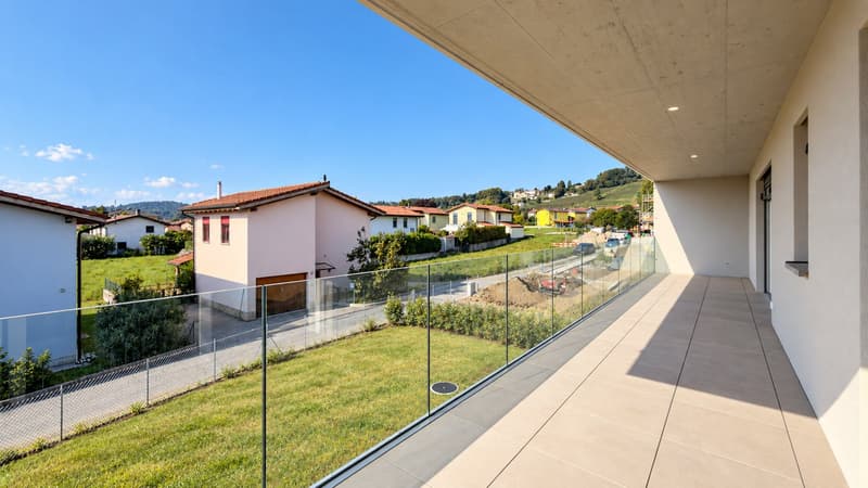 Appartamento 3.5 locali con terrazza in prima locazione a Stabio (7)