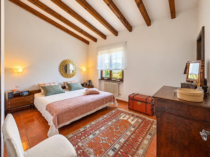Casa contigua con terrazza e giardino a Gravesano (8)