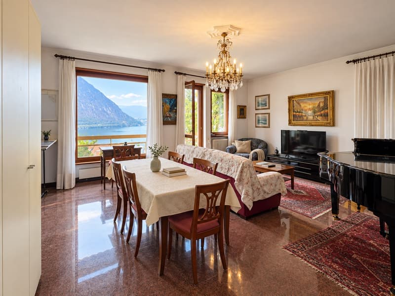 Duplex in villetta vista lago a Campione d’Italia (1)