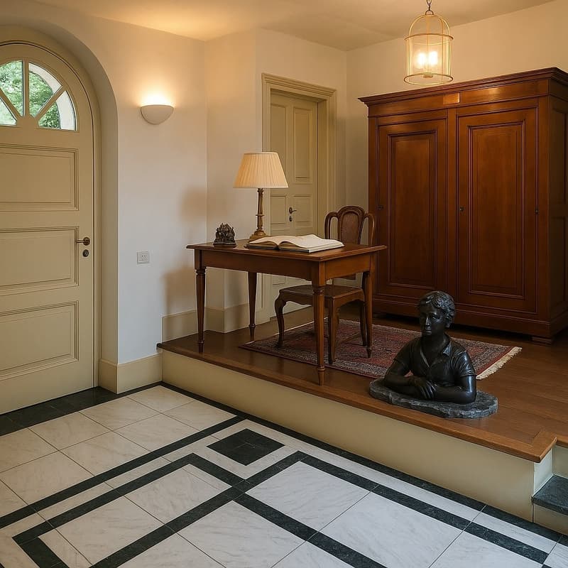 Villa élégante avec beau parc et piscine privée dans un emplacement calme et ensoleillé (9)
