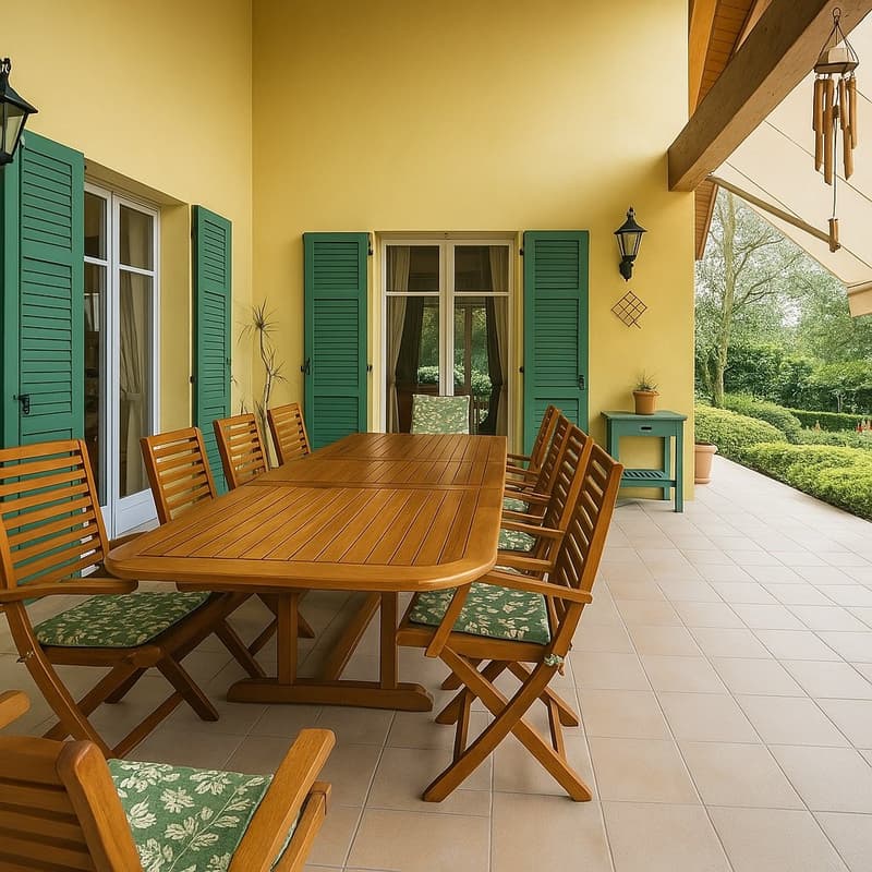 Villa élégante avec beau parc et piscine privée dans un emplacement calme et ensoleillé (22)
