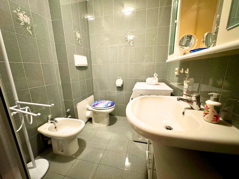 Appartement très bien entretenu sur deux étages dans une résidence avec terrasse, garage et piscine communautaire (13)