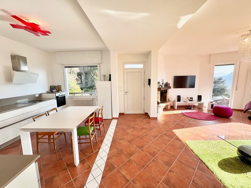 Belle et moderne villa dans un endroit calme et ensoleillé avec piscine privée et vue imprenable sur le lac (2)