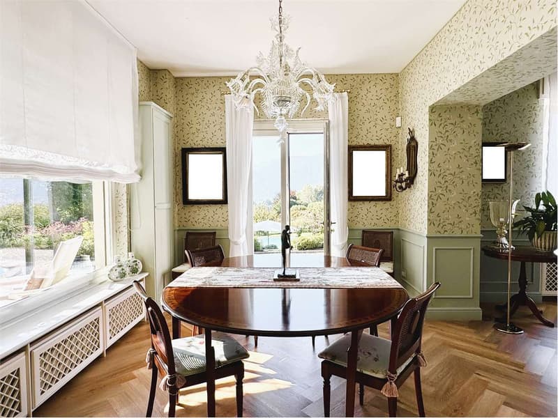 Spettacolare villa con ampio terreno, piscina, dependance e stupenda v (6)