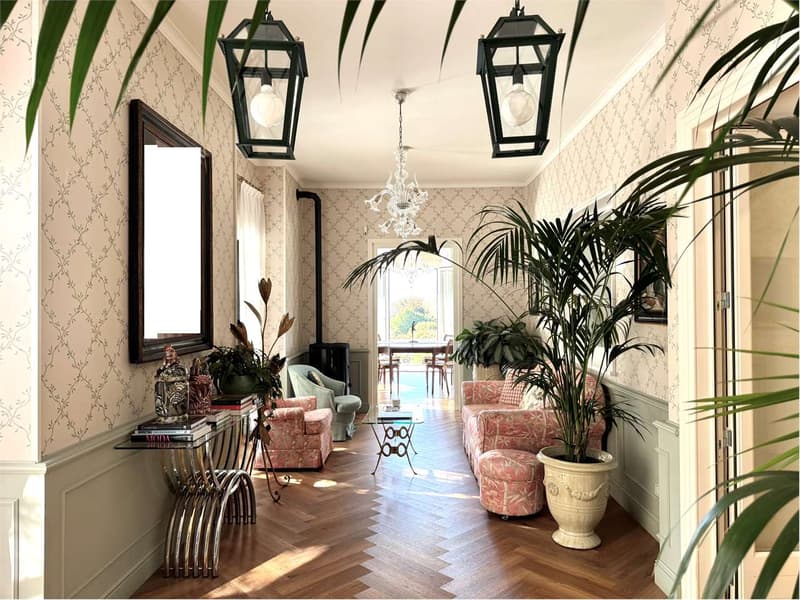 Spettacolare villa con ampio terreno, piscina, dependance e stupenda v (9)