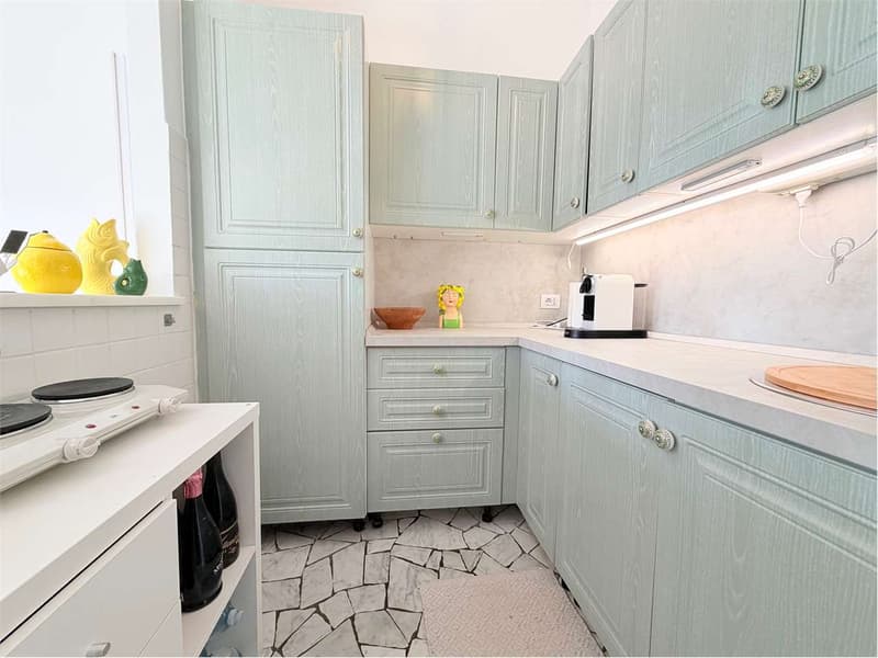 Bilocale d'angolo ristrutturato con bel terrazzo e vista lago da sogno (5)
