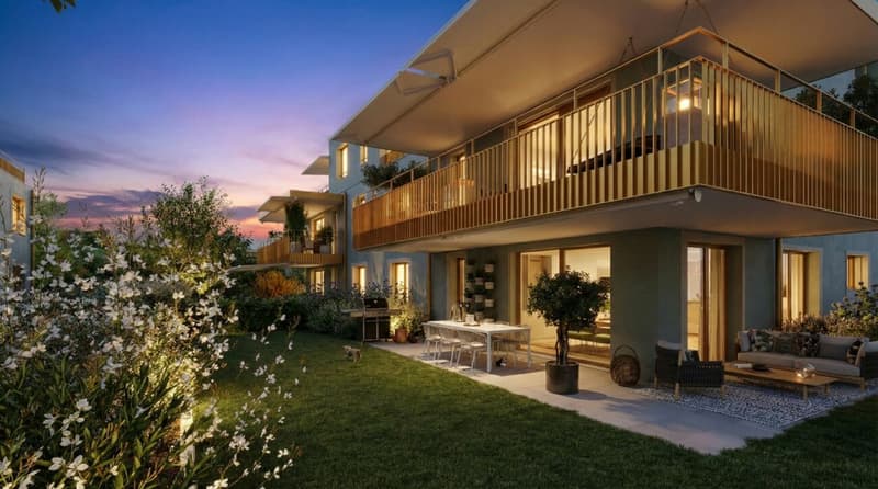 4½ room apartment in the idyllic Töss setting. (3)