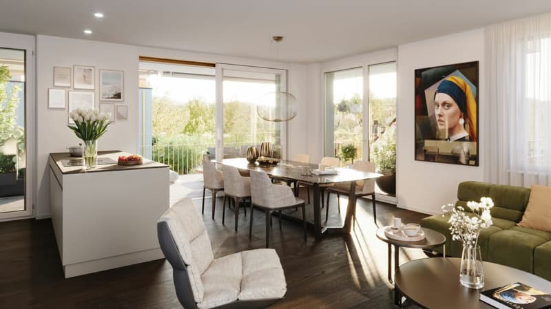 4½ room apartment in the idyllic Töss setting. (1)