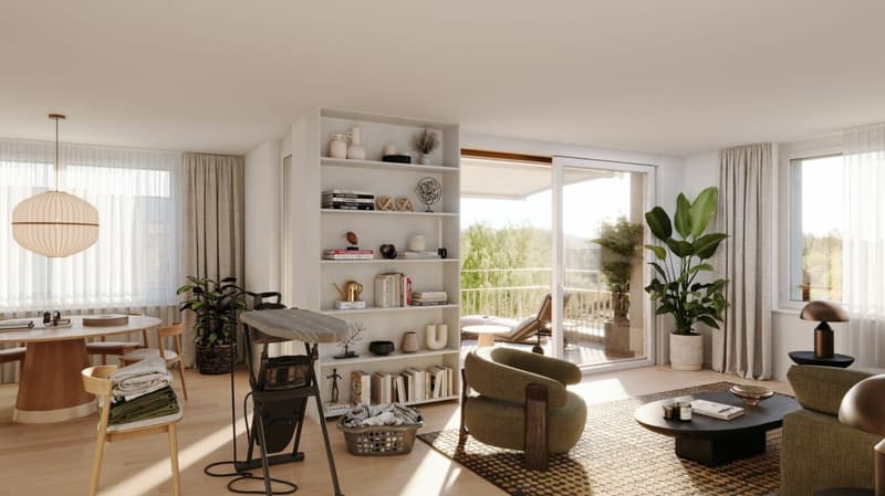 2½-Zimmer Attikawohnung im Tössidyll (2)
