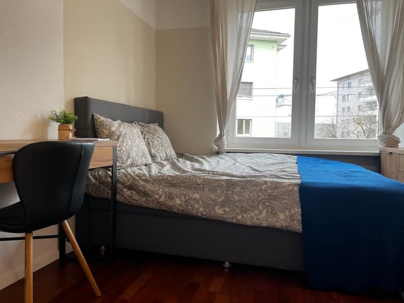 Gemütliches Einzelzimmer mit Balkon in einer Wohngemeinschaft – Brunngasse, Winterthur (1)