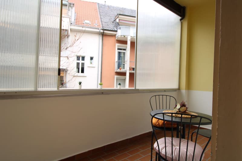 Zentral gelegene, ruhige Zimmer in der Nähe der Universitätsklinik und des Rheins (8)