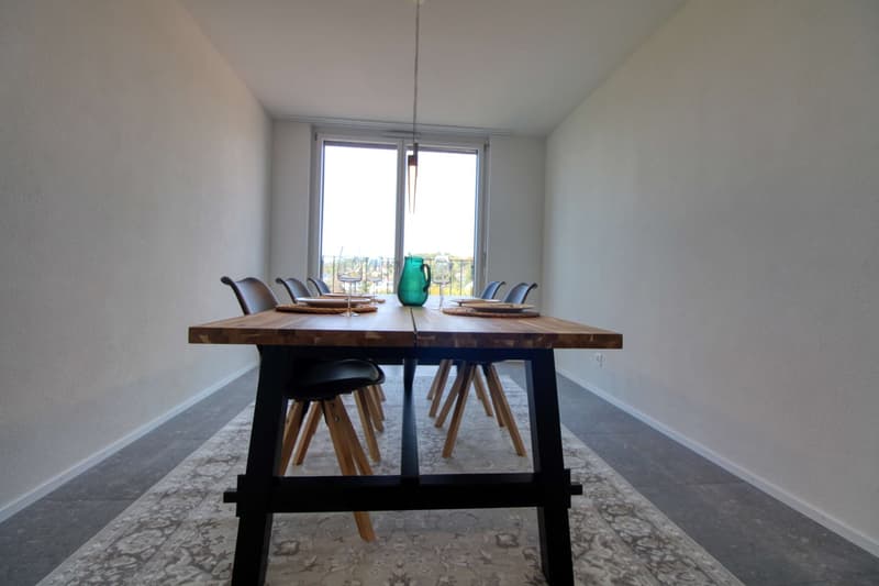Appartement vivant spacieux à Crissier avec balcon privé (16)