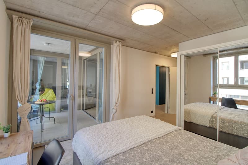 Furnished room in modernised apartment in a top location (9)