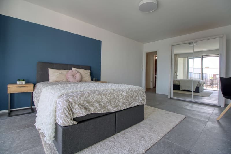 Appartement vivant spacieux à Crissier avec balcon privé (10)