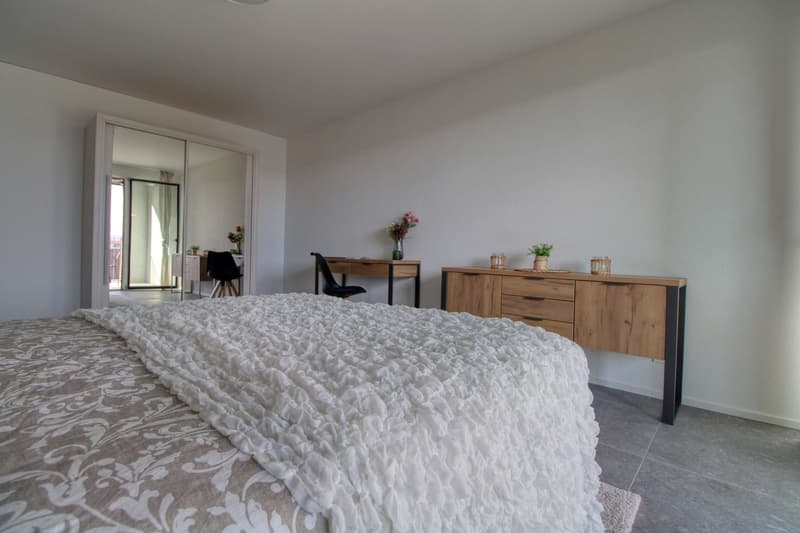 Appartement vivant spacieux à Crissier avec balcon privé (8)