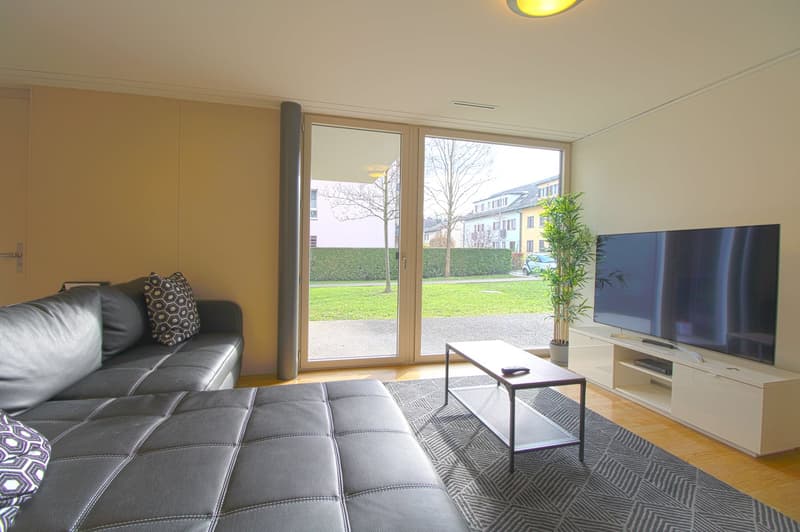 Stilvoll möbliertes Community Studio in Zürich Seebach (14)