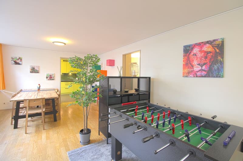 Stilvoll möbliertes Community Studio in Zürich Seebach (6)