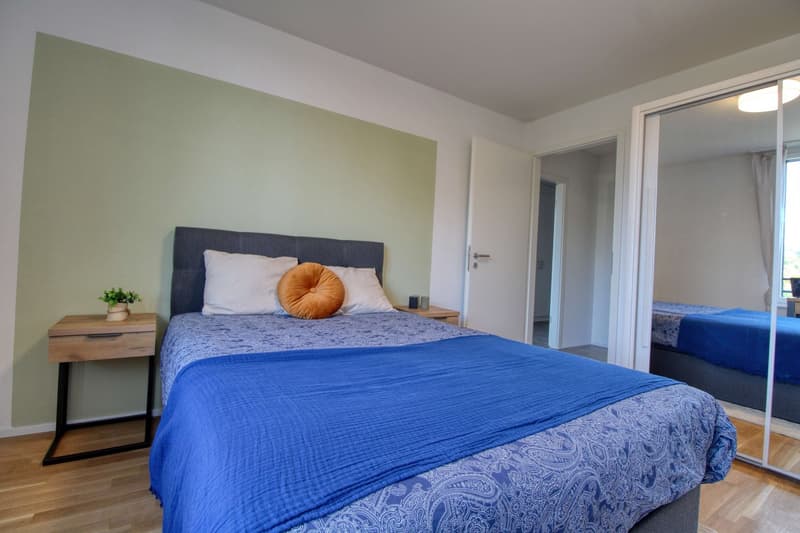 Appartement vivant spacieux à Crissier avec salle de bain privée (5)