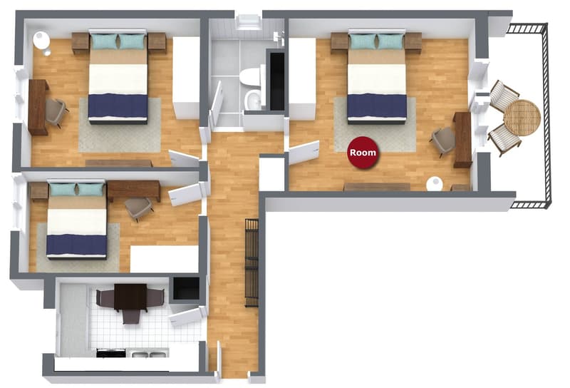 Room in a shared flat (9)