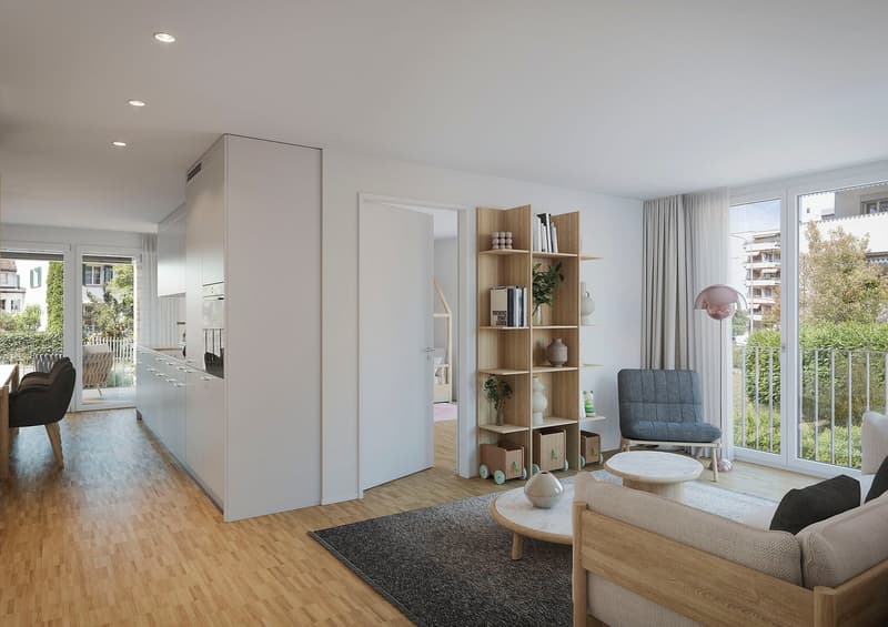 Erstvermietung - Wohnen in der Stadt und doch im Grünen (8)